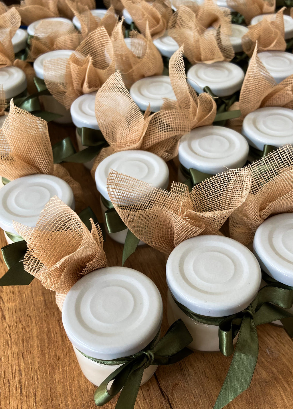 Μπομπονιέρα Βαζάκι με Κερί