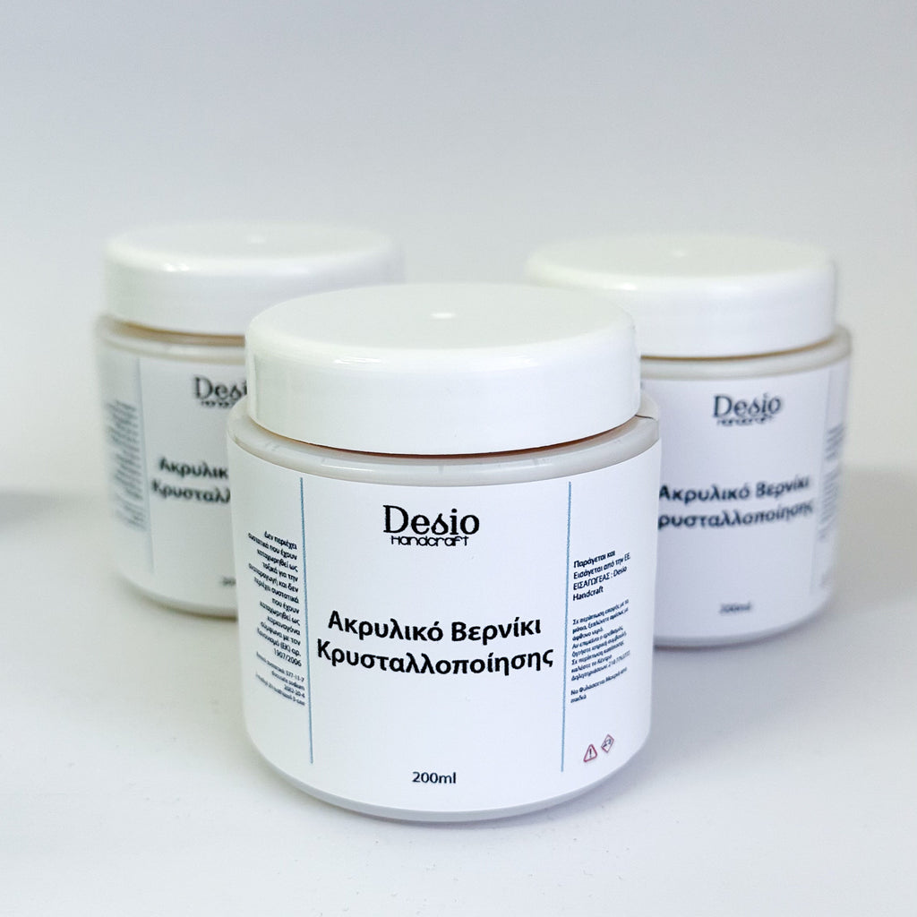 Ακρυλικό Βερνίκι Κρυσταλλοποίησης