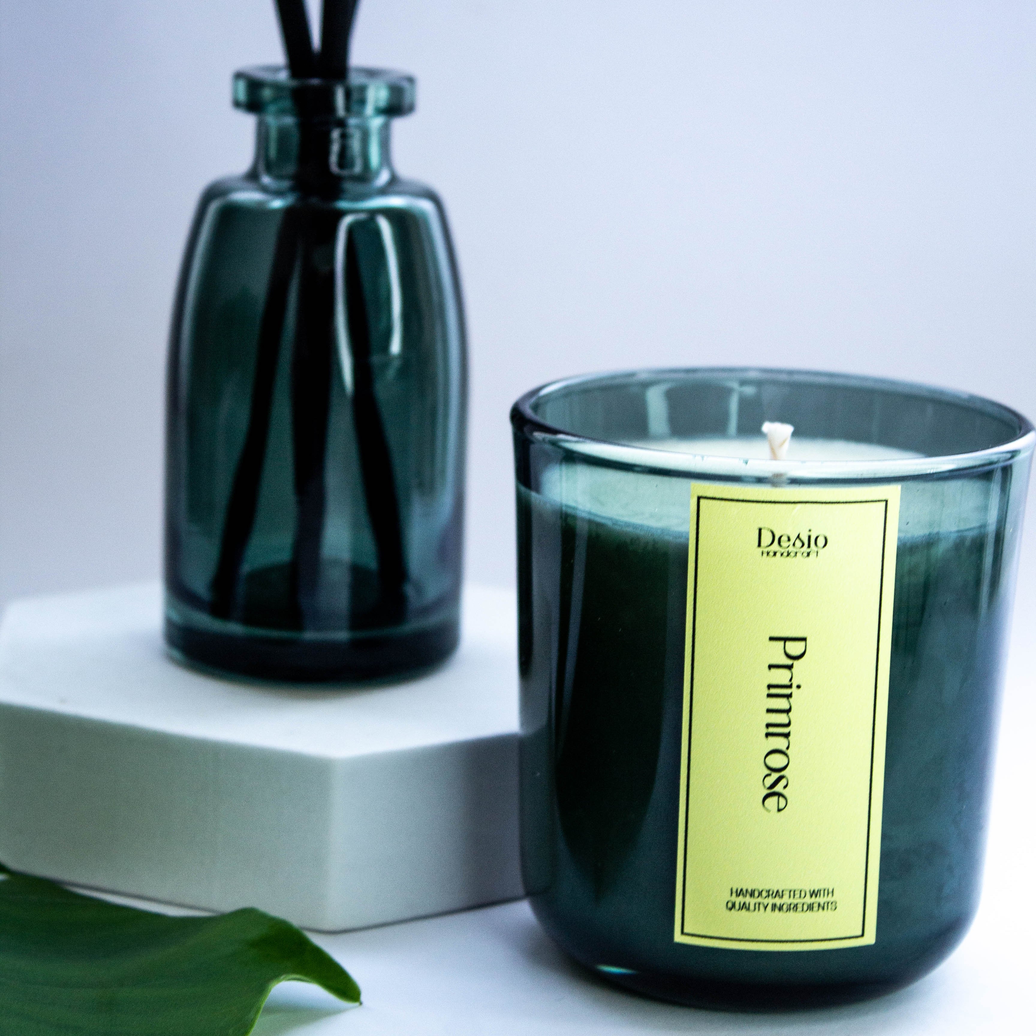 Σετ Αρωματικό Diffuser με Sticks & Αρωματικό Κερί