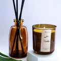 Σετ Αρωματικό Diffuser Χώρου 250ml & Αρωματικό κερί σε Γυάλινο Δοχείο
