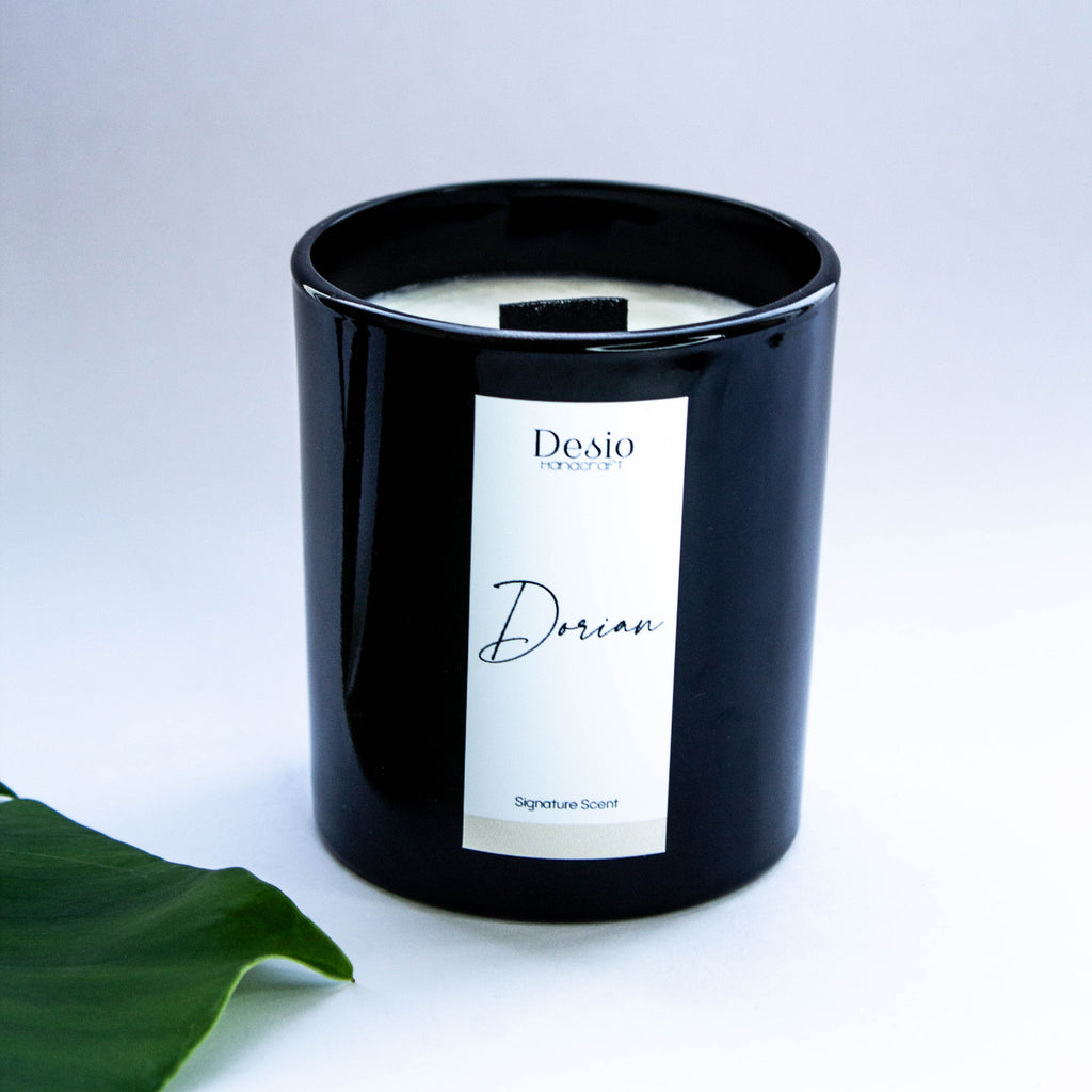 Κερί σε Γυάλινο Γυαλιστερό Δοχείο – Signature Scent