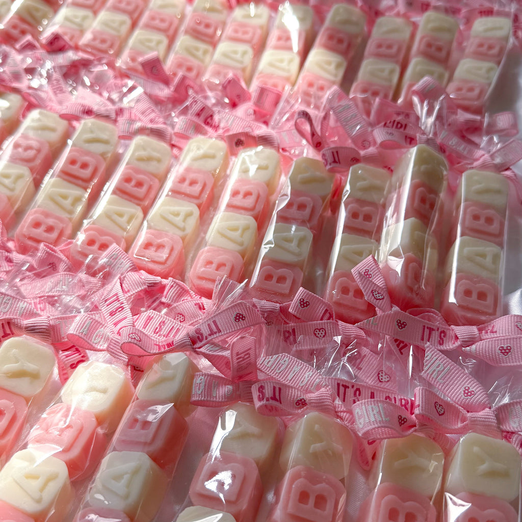 Δώρο Μαιευτηρίου "Baby" Wax Melts σε σχήμα καραμελίτσα