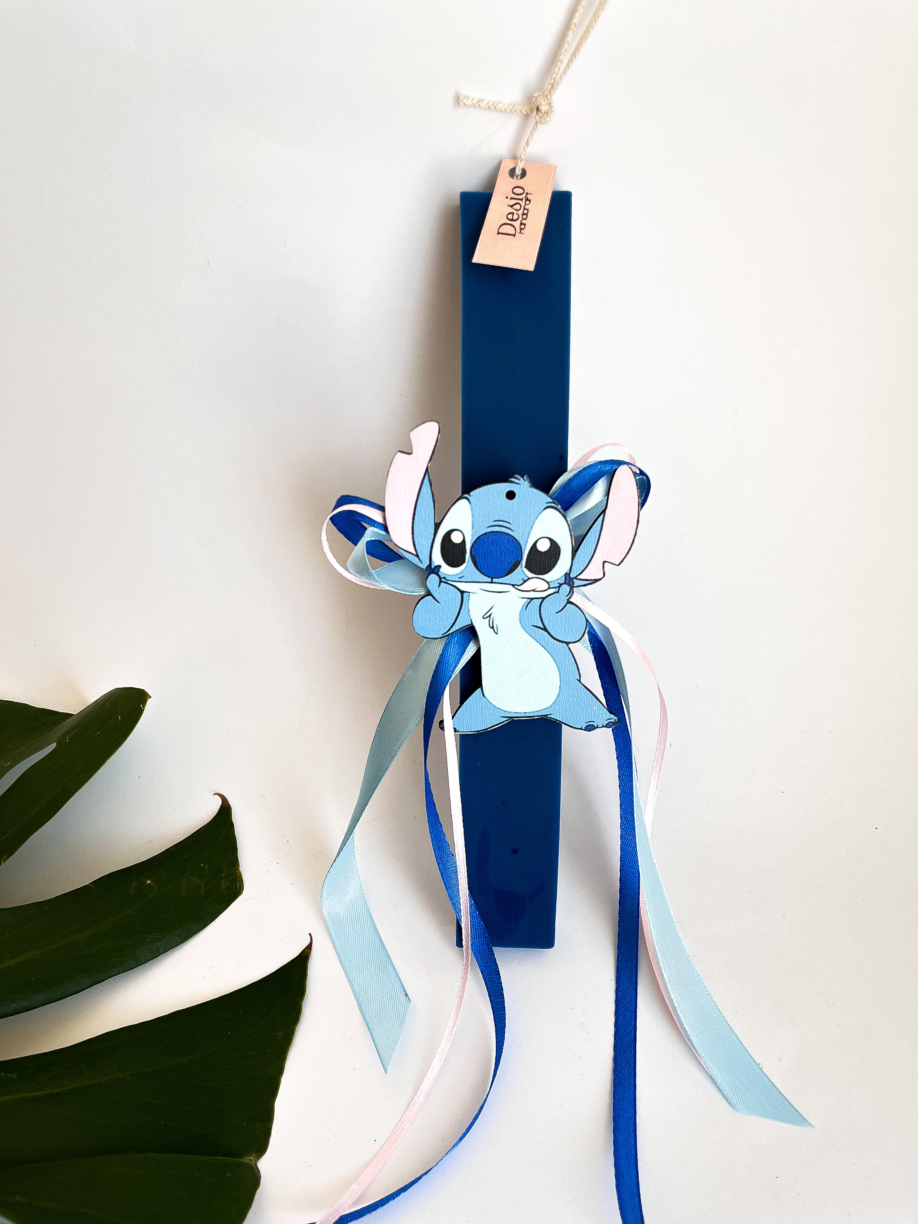 Χειροποίητη Παιδική Αρωματική Λαμπάδα Stitch