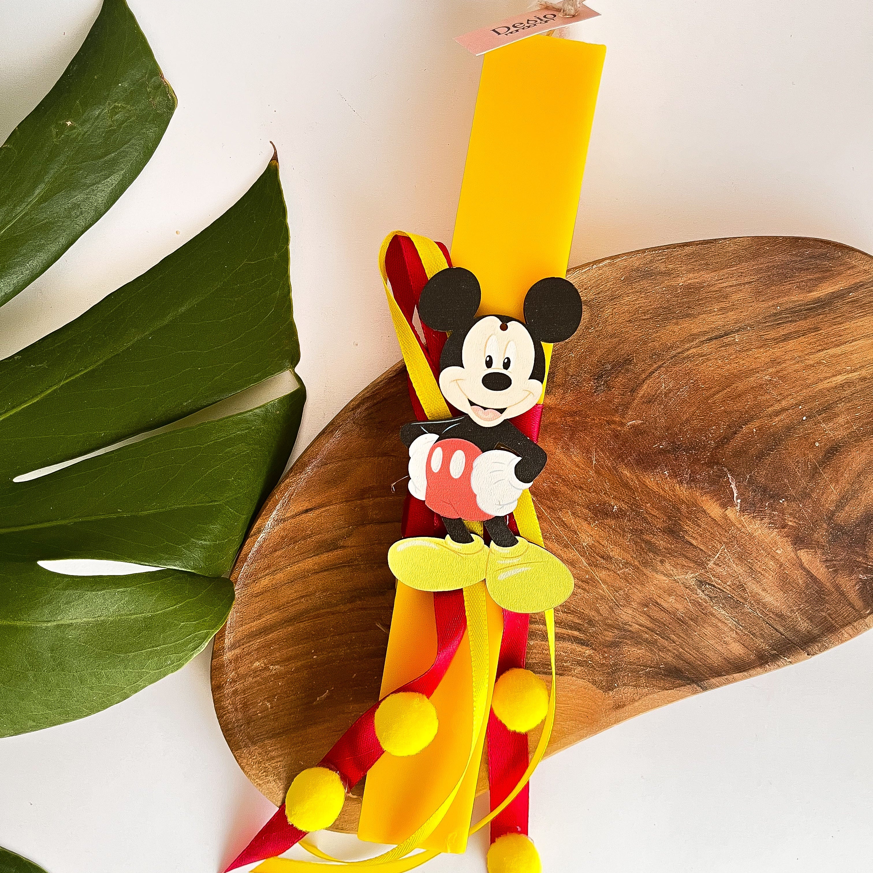 Χειροποίητη Παιδική Αρωματική Λαμπάδα Mickey