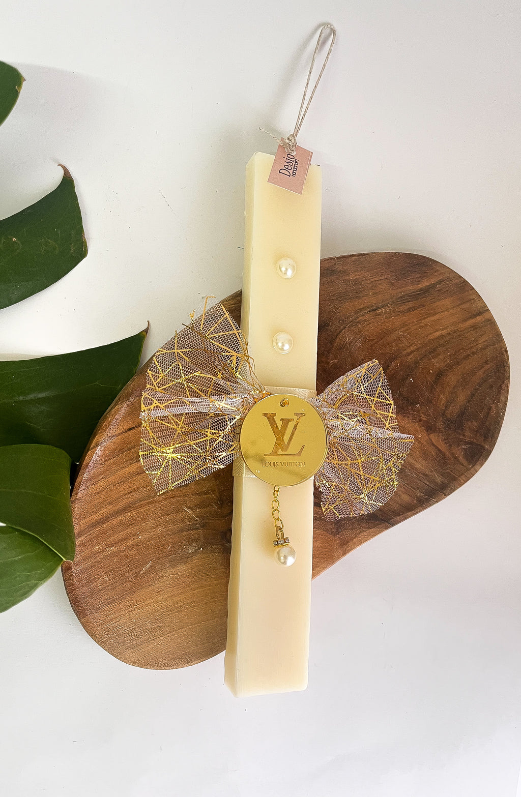 Χειροποίητη  Αρωματική Λαμπάδα Luis Vuitton